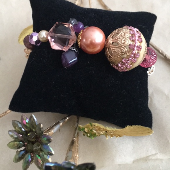 ☎️☎️ LAST CHANCE ☎️☎️ Bundle & Save Pink Stretch Vintage Bracelet for a Kid Gift - Picture 5 of 5